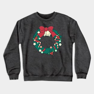 Christmas wreath Crewneck Sweatshirt